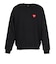 ポーラー（POLER）トレーナー FURRY HEART クルーネック 253MCV0043-BLK