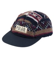 ポーラー(POLER)帽子 ボア フリース 5パネル キャップ 253MCV0090-MLT