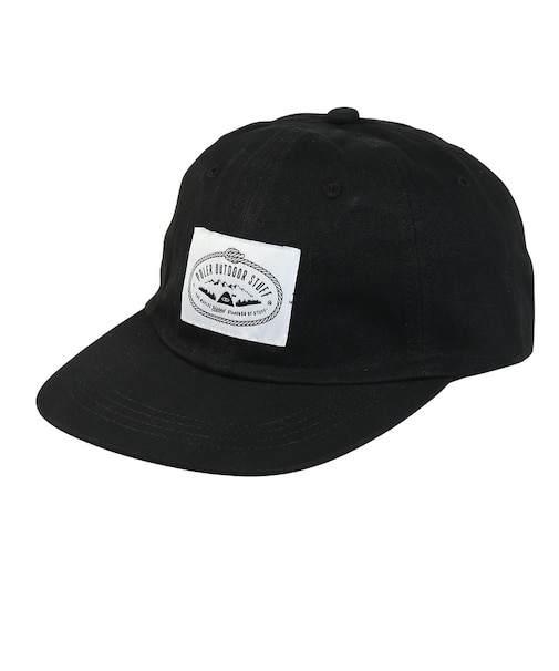 ポーラー（POLER）帽子 コットン DRAW CODE キャップ 253MCV0095-BLK