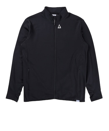 ジップアップ フリースセーター ルフトグリット RE25FUK5610015 BLK