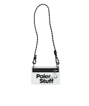 ポーラー(POLER)HIGH&DRY PVC クリア モバイル サコッシュ 253MCV0119-BLK