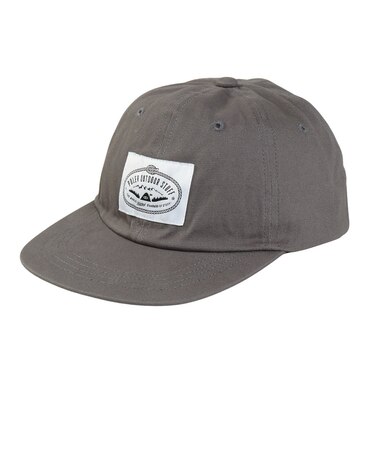 ポーラー（POLER）帽子 コットン DRAW CODE キャップ 253MCV0095-GRY