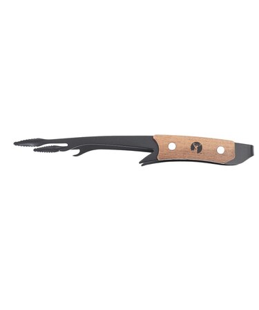 キャプテンスタッグ（CAPTAIN STAG）キャンプ バーベキュー 黒鹿トング 25cm UG3321