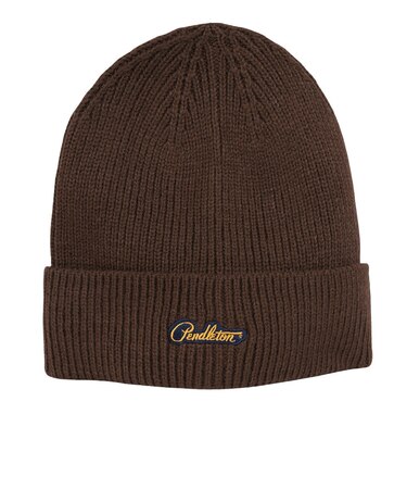ペンドルトン（PENDLETON）ニット帽 トレッキング 登山 ロゴワッペンニットワッチ PDT-000-253004 BRN