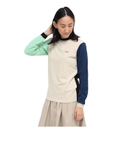 チャムス(CHUMS)ブービーロゴ ブラッシュド ロングスリーブTシャツ CH11-2668-C110