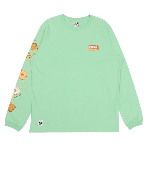 チャムス（CHUMS）ブービークッキーズブラッシュドロングスリーブTシャツ CH01-2661-M062