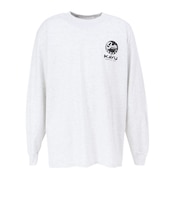 ロングスリーブクラウンフロッグ Tシャツ 19822330アッシュ