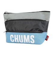 チャムス(CHUMS)トリコロール3ポケットポーチスウェット CH60-3879-A110