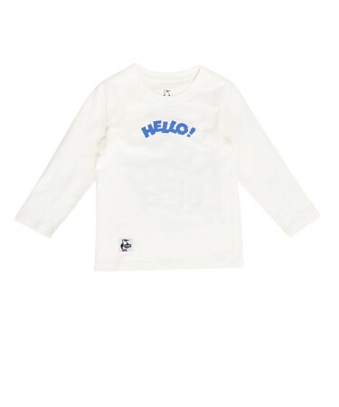 チャムス（CHUMS）キッズアイムノットアペンギンブラッシュドロングスリーブTシャツ CH21-1416-W001