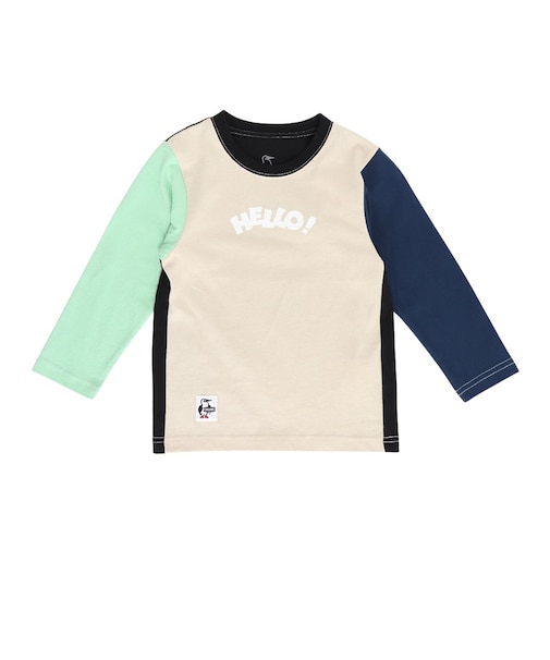 チャムス（CHUMS）キッズアイムノットアペンギンブラッシュドロングスリーブTシャツ CH21-1416-C110