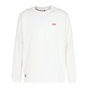 チャムス（CHUMS）ブービーロゴ ブラッシュド 長袖Tシャツ CH01-2668-W001