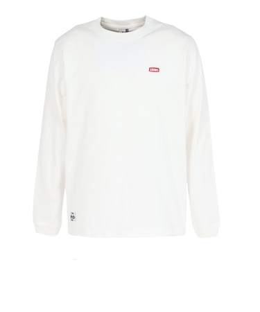 チャムス（CHUMS）ブービーロゴ ブラッシュド 長袖Tシャツ CH01-2668-W001