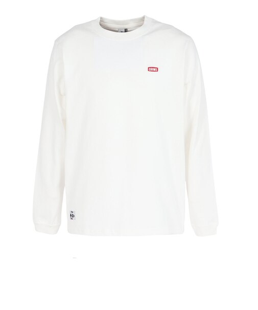 チャムス（CHUMS）ブービーロゴ ブラッシュド 長袖Tシャツ CH01-2668-W001