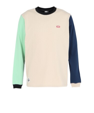 チャムス（CHUMS）ブービーロゴ ブラッシュド 長袖Tシャツ CH01-2668-C110