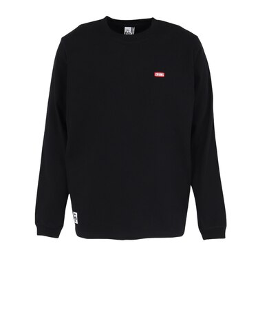 チャムス（CHUMS）ブービーロゴ ブラッシュド 長袖Tシャツ CH01-2668-K001