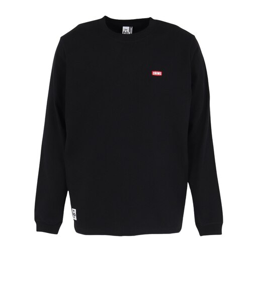 チャムス（CHUMS）ブービーロゴ ブラッシュド 長袖Tシャツ CH01-2668-K001