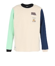 チャムス（CHUMS）ホットチョコレートポケットブラッシュド長袖Tシャツ CH01-2659-C110