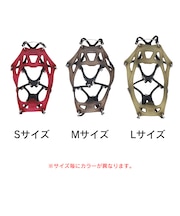 エバニュー(EVERNEW)アイゼン 登山 Q.E.L. Cleat EBYL202 スパイク 靴底 滑り止め 転倒防止