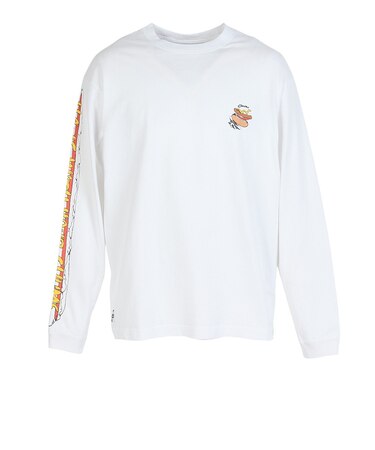 チャムス（CHUMS）長袖 HWYCホットドッグ ロングスリーブTシャツ CH01-2731-W001