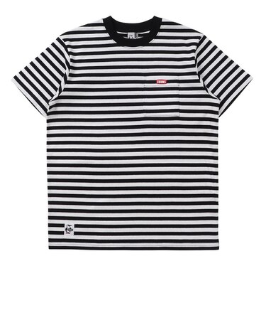 チャムス（CHUMS）半袖 Tシャツ LB ロゴ ポケット Glow CH01-2829-W049