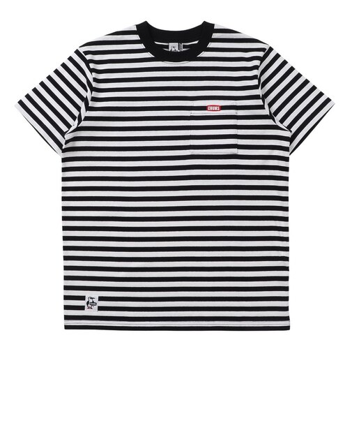 チャムス（CHUMS）半袖 Tシャツ LB ロゴ ポケット Glow CH01-2829-W049