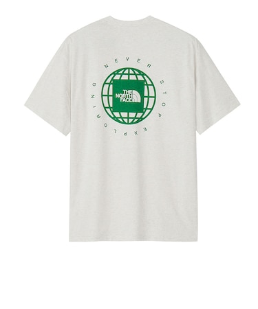 ザ・ノース・フェイス（THE NORTH FACE）ショートスリーブ ジオ スクエア ロゴTシャツ NT32633 WT