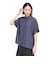 ホールアース（Whole Earth）半袖シャツ フレンチスリーブシャツ WE2VDZ76 NVY