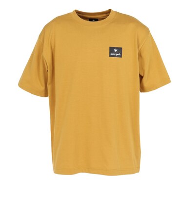 スノーピーク（snow peak）半袖シャツ カジュアル スクエアロゴ YL NSD-TS-25AU002 052