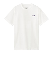 ザ・ノース・フェイス(THE NORTH FACE)Tシャツ 半袖 BANDANA SQ LG スクエアロゴ NTW32446 白 ホワイト