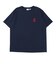 ワンポイント アップル Tシャツ 19822425NVY