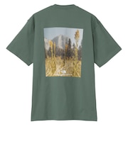 ザ・ノース・フェイス(THE NORTH FACE)半袖フラッシュドライ ピクセルプラント コットンTシャツ NT32549 DG 速乾