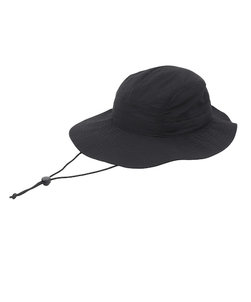 ホールアース（Whole Earth）帽子 ハット トレッキング 登山 2WAY WE2VDZ84 BLK