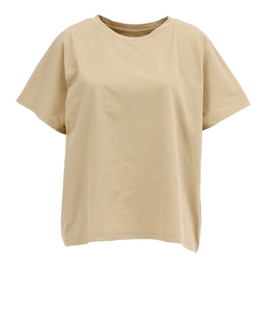 ホールアース（Whole Earth）半袖 ドルマンTシャツ WE2VDZ78 BEG
