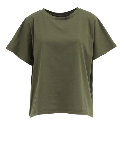 ホールアース（Whole Earth）半袖 ドルマンTシャツ WE2VDZ78 KHK