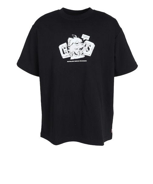 チャムス（CHUMS）コットンドライチャムスダイナソーTシャツ CH01-2757-K001