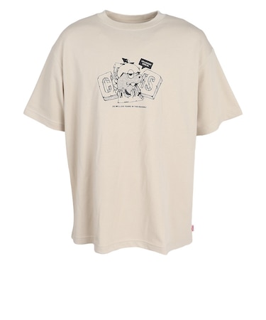 チャムス（CHUMS）コットンドライチャムスダイナソーTシャツ CH01-2757-G057