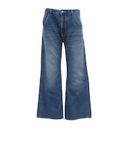 ゴースローキャラバン(GOSLOWCARAVAN)デニムパンツ 10oz デニムヴィンテージフェード ゆったりフレア パンツ 361502 IND