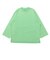 ゴースローキャラバン（GOSLOWCARAVAN）三本引き揃え ヘビー天竺 ケミカル ワイド9分丈 半袖Tシャツ 362608 GRN