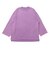 ゴースローキャラバン（GOSLOWCARAVAN）三本引き揃え ヘビー天竺 ケミカル ワイド9分丈 半袖Tシャツ 362608 PPL