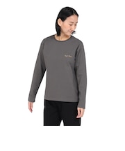 クリフメイヤー（KRIFF MAYER）長袖Tシャツ ロンT プリントロングスリーブTシャツ 山 W2547848X:17:CHARCOAL
