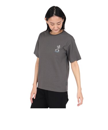 クリフメイヤー（KRIFF MAYER）プリント半袖Tシャツ W2547845X:17:CHARCOAL