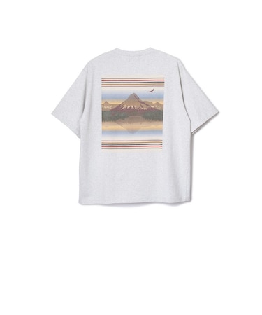 ペンドルトン（PENDLETON）半袖 14オープンエンド ジャージ メンズ バックプリントTシャツ 19802183Birch