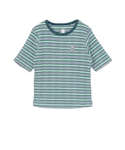 チャムス（CHUMS）半袖 ストレイタム リブ スリムTシャツ CH18-1377-A112