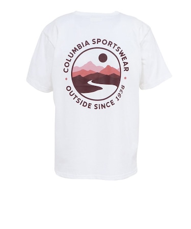 コロンビア（Columbia） シーエスシーアウトドアバックグラフィック半袖Tシャツ AE1387 101