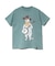 ゴースローキャラバン（GOSLOWCARAVAN）USA COTTON バンジョー猫 半袖Tシャツ 361910 GRN