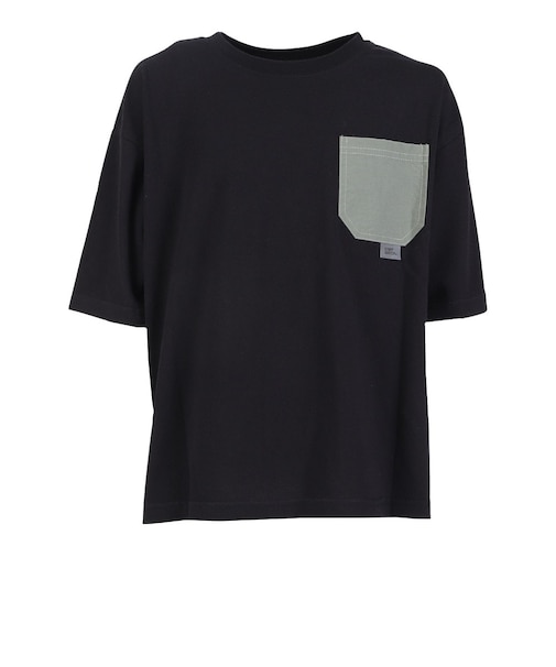 クリフメイヤー（KRIFF MAYER）クリーネスポケ 半袖Tシャツ 山 J2547837:19:BLACK