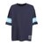 クリフメイヤー（KRIFF MAYER）キッズ クリーネス袖ラインTシャツ J2547838:79:NAVY