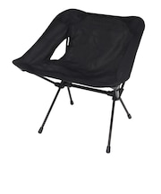 ホールアース(Whole Earth)椅子 チェアキャンプ ミニ バックレスト チェア WE2VDC73 BLK