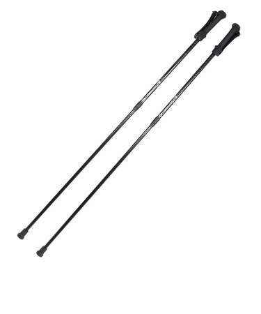 キザキ（KIZAKI）ウォーキングポール ラチェット固定式 KPBE-205A BLK