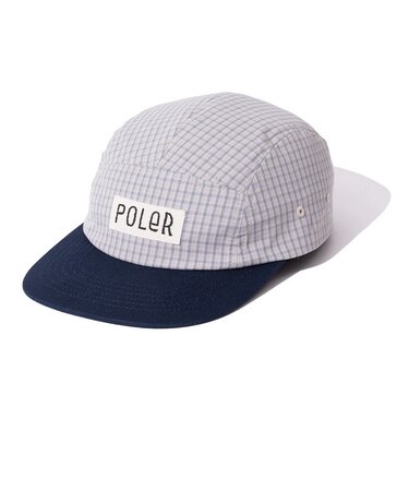 ポーラー（POLER）帽子 キャップ CHECK 5P CAP 261MCV0078-BGNV